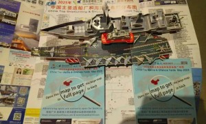 本周四23日上海宾馆，航空母舰和052型军舰模型将由李保坤现场组装交流，动动小手可免费领取